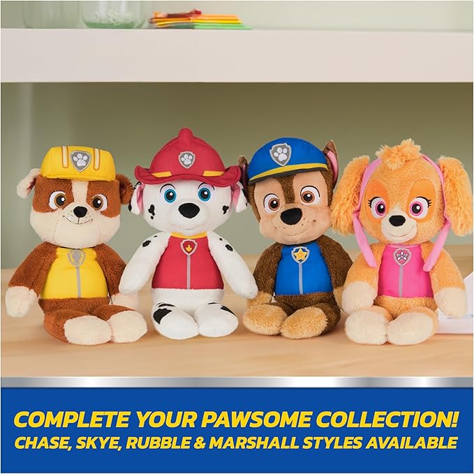 GUND PAW Patrol Official Skye Take Along Buddy Plush Toy, Premium Stuffed Animal for Ages 1 & Up, Pink/Brown, 13”
