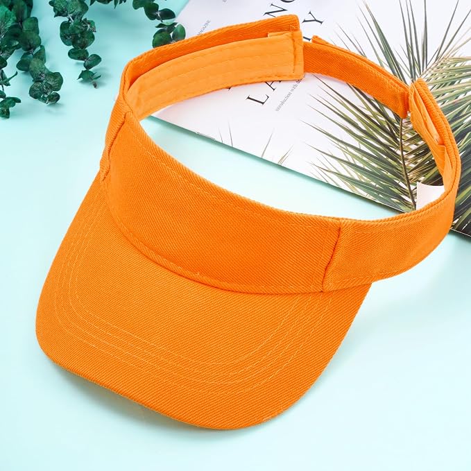 Marrywindix 1 Piece of Sport Wear Athletic Visor Sun Sports Visor Hat Visor Adjustable Cap for Women and Men