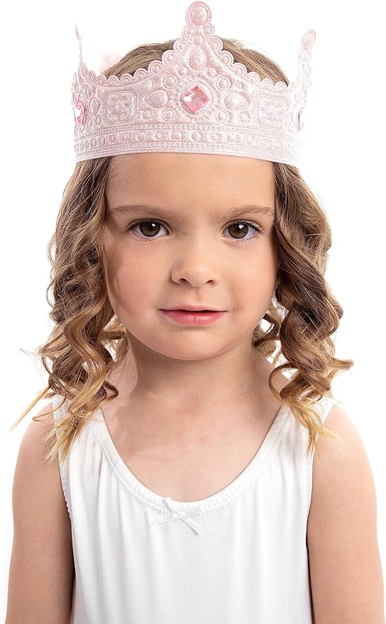 Little Adventures Soft Royal Princess Queen Crown Dress Up Costume Accessory for Kids