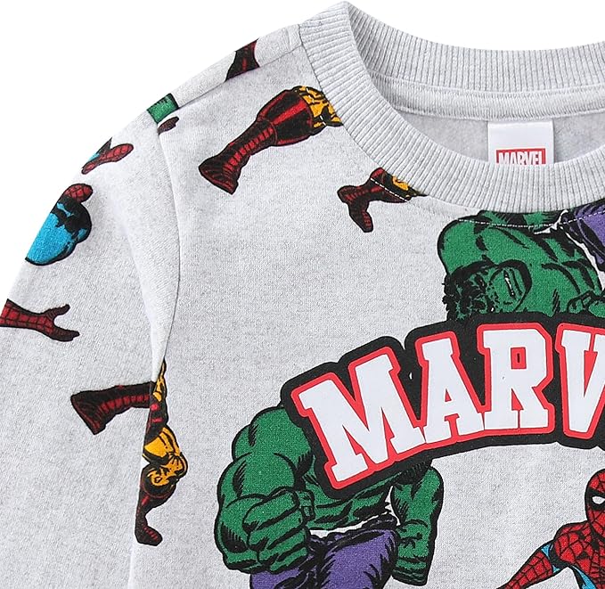 Marvel Avengers Boys Sweatshirt and Pants Set or Toddler and Big Kids