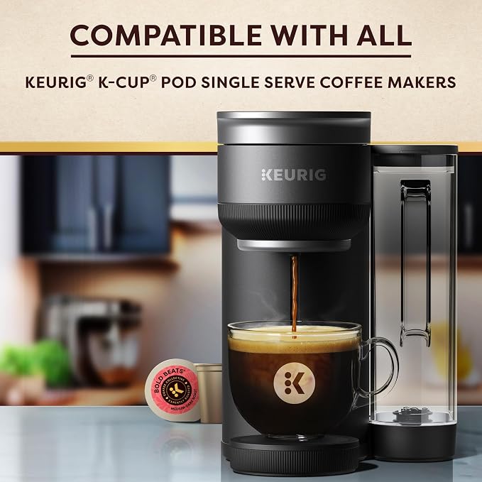 Keurig Coffee Collective, Bold Beats by Eric Taylor, Medium-Dark Roast Coffee, Single Serve Keurig K-Cup Pods, 20 Count