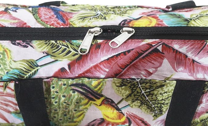 INDIAN CRAFT CASTLE Tote Bag with Yoga Mat Carrier Pocket Carryall Shoulder Bag for Office, Workout, Pilates, Travel, Beach and Gym
