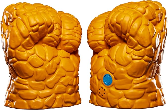 Marvel Studios’ The Fantastic Four: First Steps Marvel’s The Thing Clobberin’ FX Fists, Super Hero Role Play Toys for Costumes, Kids Ages 5+