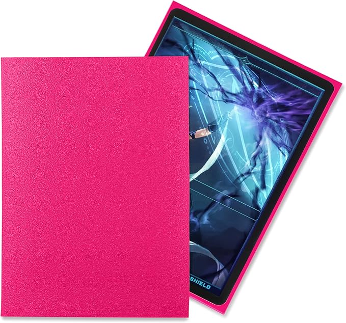 TitanShield Premium Card Sleeves | Compatible with Pokemon, One Piece, Lorcana, Flesh & Blood, & Magic The Gathering MTG | (150 Sleeves - Standard) (1, Viva Magenta, Standard | 66x91mm)