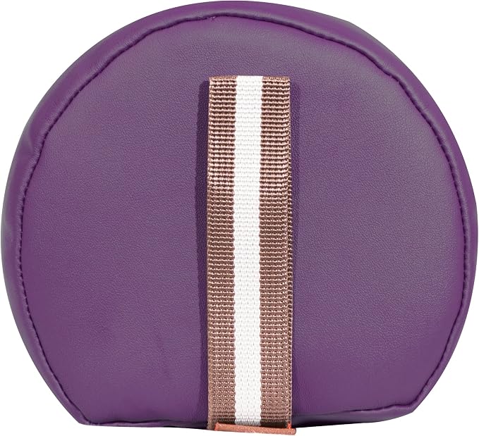 Master Massage 6"x26" 3/4 Round Massage Bolster - Purple, 1count