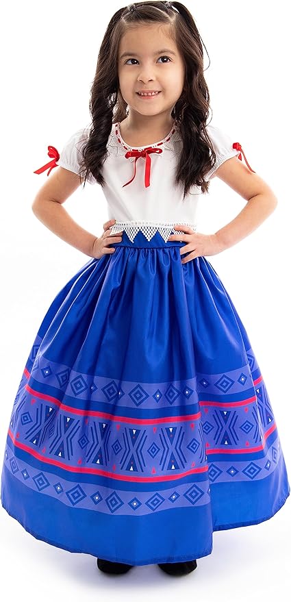 Little Adventures Strong Princess Dress Up Costume - Machine Washable Girl Child Pretend Play Party Outfit
