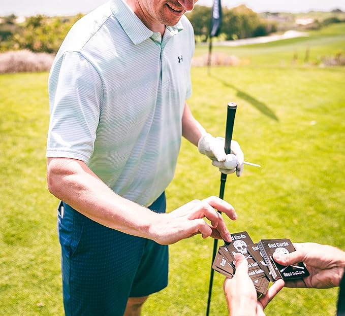 | Interactive Golf Card Game | More Fun and Exciting | Intensify Golf Game with Friends for Good and Bad Golfers | 107 Playing Cards