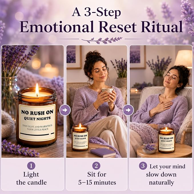 Best Friend Birthday Gifts for Women - Lavender Scented Candles for Women, Mothers Day Gifts for Woman, Friendship Gift for Friends, Bestie, Sister, BFF, Cool Bestie Gift Ideas for Females
