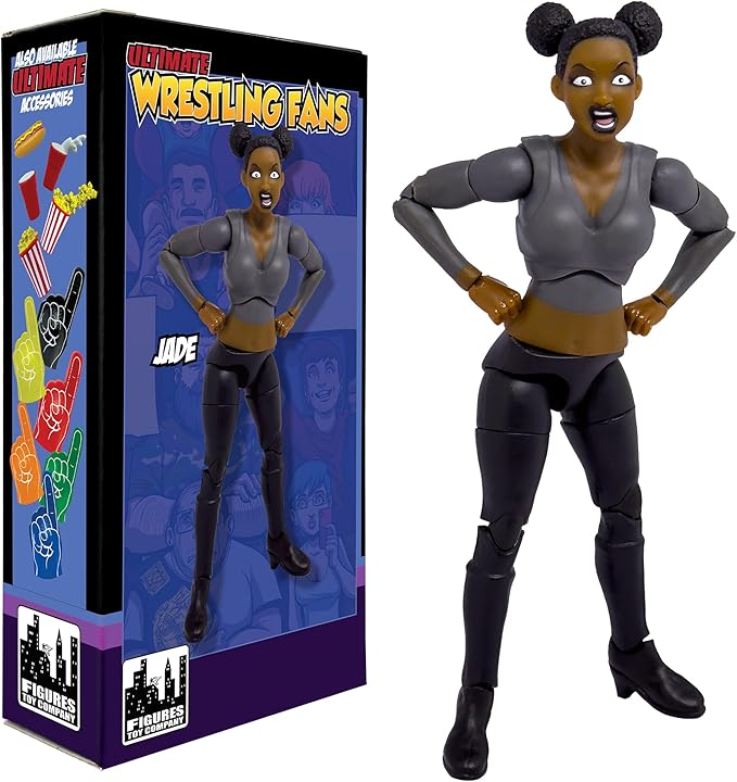 Ultimate Wrestling Crowd Fan Figures: Jade