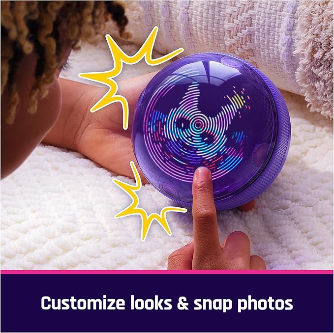 Hamster Ball Interactive Toy with Over 20 Hamsters Inside, Rolls & Reacts to Touch, Digital Pet Kids Toys for Girls & Boys Ages 5 and up