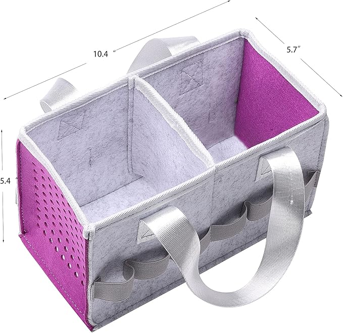 Case for Toniebox Starter Set - Bag for Tonies Box Kids Hard Case with Handle | Portable Travel Portable Carry Case for Toniebox Starter Set Compatible with Tonies Figure (Purple)