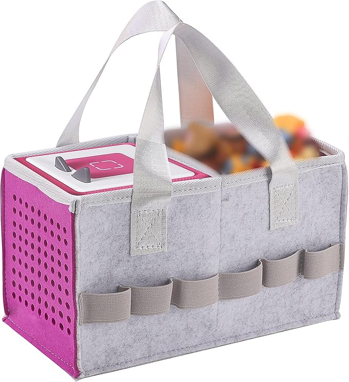 Case for Toniebox Starter Set - Bag for Tonies Box Kids Hard Case with Handle | Portable Travel Portable Carry Case for Toniebox Starter Set Compatible with Tonies Figure (Purple)