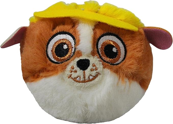 Ty Bouncers - Rubble The Bulldog – Paw Patrol – Soft Plush Stuffed Animal