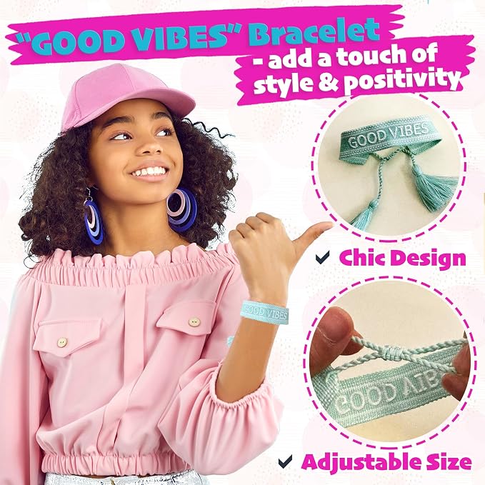 First Period kit for Girls | 23 PC Period Packs for Young Girls First Time | First Period Gift for Teen Girls with Sanitary Pad Storage Bag, Wipes, Bracelet, Eye Mask, Socks and More(Mint)