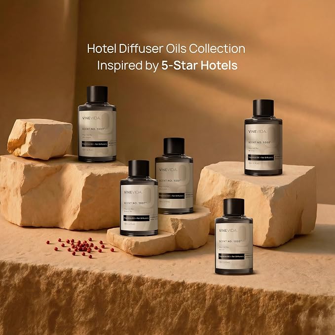 VINEVIDA (128oz) Hotel Fragrance Collection Diffuser Oil - Hotel Scents Diffusers for Home - Cold Air Diffuser Oil - Hotel Scent Essential Oil - Scent No.1011 Inspired by Mother Ocean