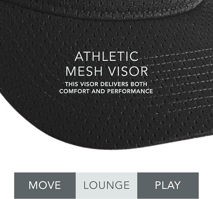 Augusta Sportswear Women's Athletic Mesh Visor - Stylish Sun Hat for Golf, Running, and Outdoor Activities