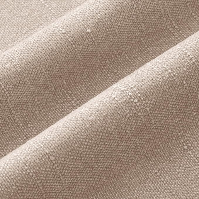 MIULEE Textured Chenille Throw Pillow Covers 20x20 Inch Irish Cream | Pack of 2 Decorative Soft Throw Pillows, Solid Textured Cushion Covers, Modern Home Decor for Couch Sofa Bedroom Living Room