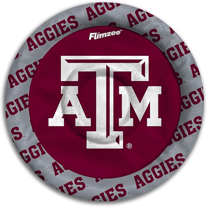 YouTheFan NCAA Texas A&M Aggies Flimzee Bean-Bag Flying Disc