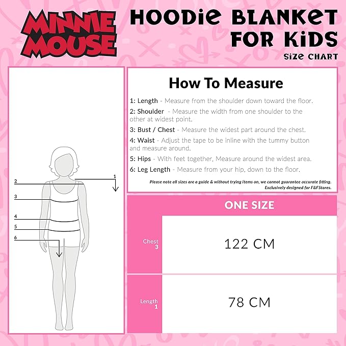 Disney Blanket Hoodie with Plushie and 3D Ears Wearable Comfy Oversized Sweatshirt Sherpa Fleece Blanket Gifts for Kids