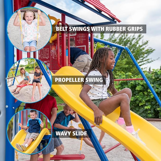 Lifetime Big Stuff Swing Set Playset, Primary