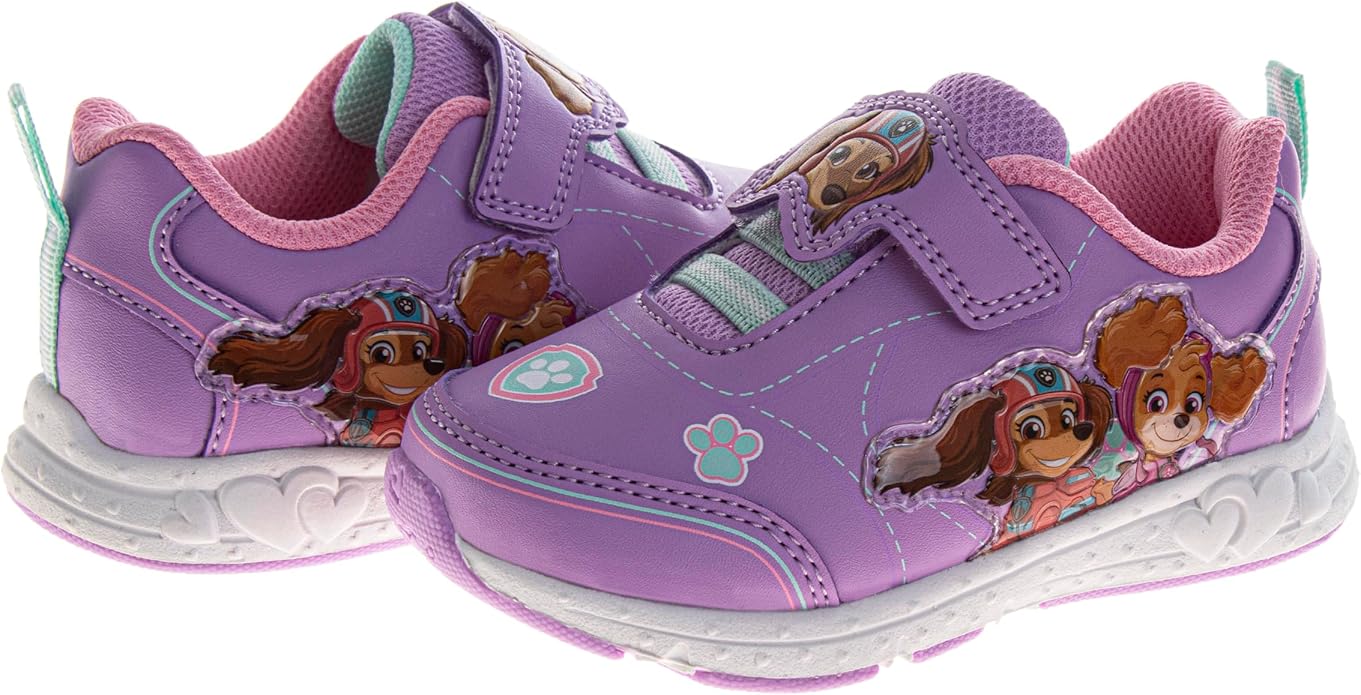 Nickelodeon Girl's Paw Patrol Light Up Laceless Shoes (Toddler/Little Girl)