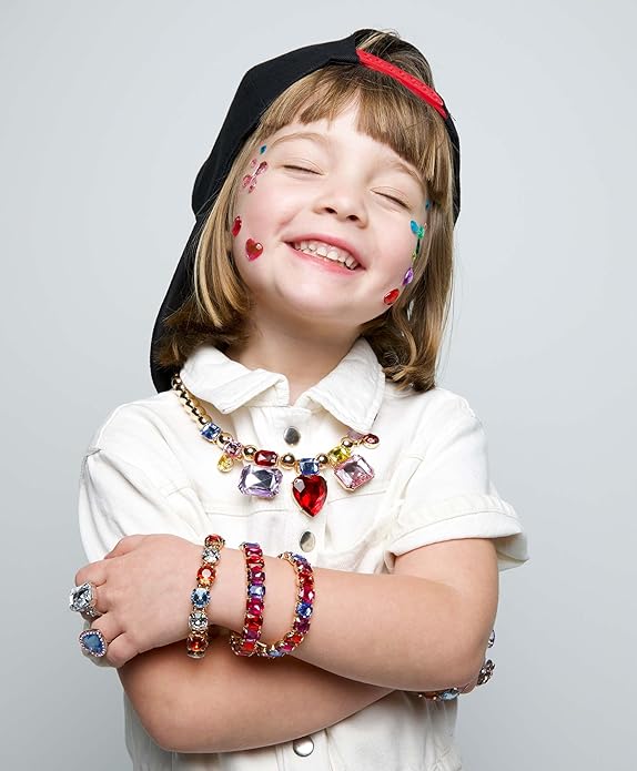 Super Smalls Mega Jewelry Set | Supersized Gemstones and Cheerful Colors | Ages 3+