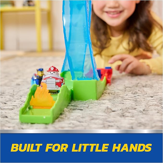 PAW Patrol Pup Squad Rescue Loop, Track Playset with Chase & Marshall Pup Squad Toy Cars & Vehicle Launcher, Kids Toys for Boys & Girls Ages 3 and Up