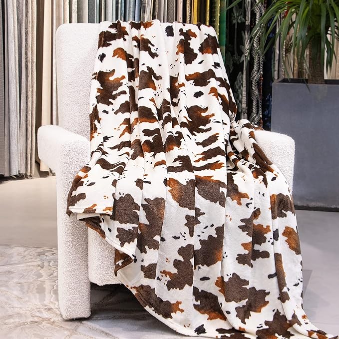 Cute Blankets for Kids, Small Soft Fleece Throws Decor for Crib Stroller Car Seat Couch, Lightweight Cozy Gifts for Boys Girls Playroom Essentials 40"x50"