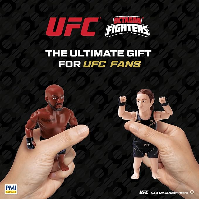 UFC 4.5-Inch Articulated Action Figure – Alexa Grasso with Accessories | Official UFC Collectible by PMI | 1 Pack Window Box | 4 Fighters to Collect