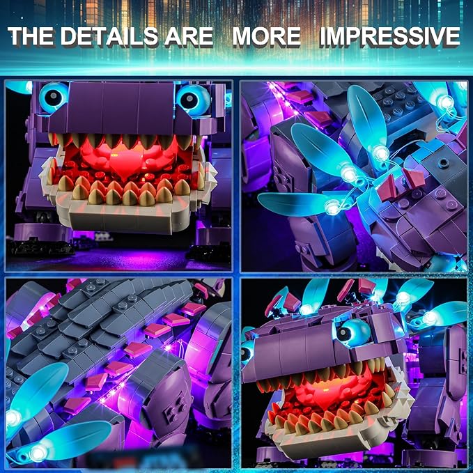 LED Light Kit for Lego 77077 Fortnite Klombo, Compatible with Lego 77077 Building Blocks Model(Not Include Blocks Set)