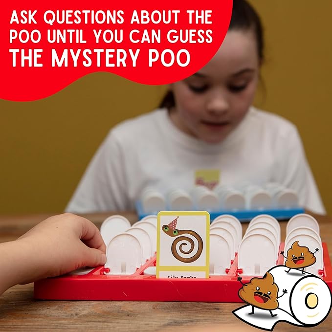 Boxer Gifts Guess Poo Board Game - Funny Poop Games For Kids Ages 6+ & Adults | Fun Gifts for Children On Birthdays, Christmas and Family Games Night