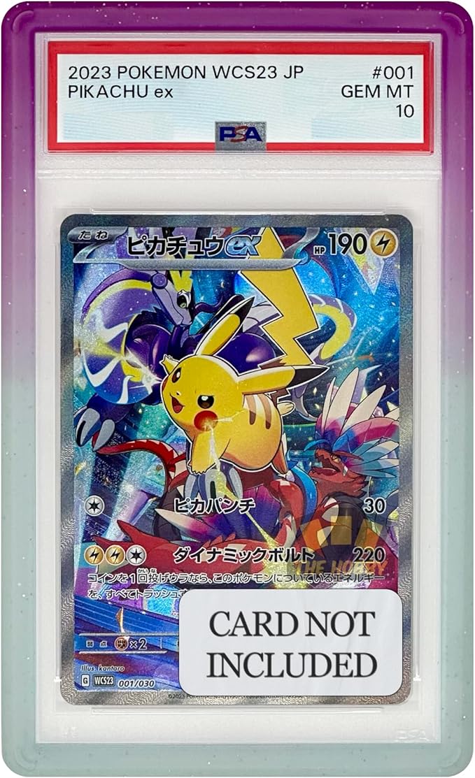 Bumper Guard for PSA Graded Cards ONLY | Limited Edition Gradient Slab Edge Protector | 1 Pack Amethyst