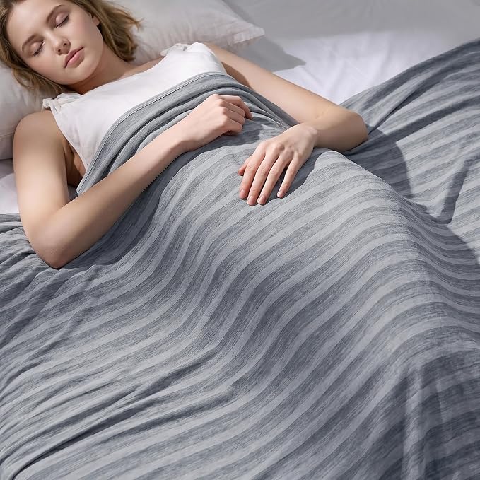 Cooling Blanket 100"x90" Summer Cooling Blanket for Hot Sleepers | Cold Summer Bed Blanket Keeps Cool for Night Sweats, Soft Lightweight Breathable Sofa Blankets for Kid Adults