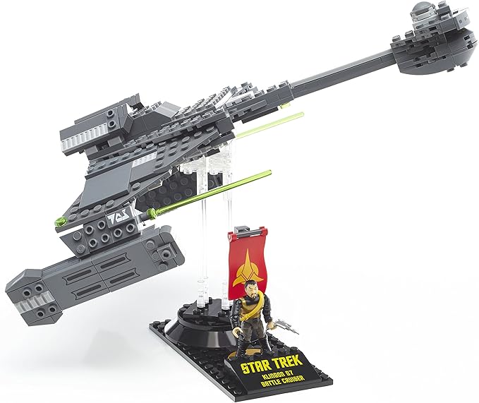 Mega Bloks Star Trek Klingon D7 Battle Cruiser Collector Construction Set