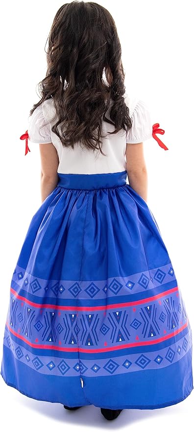 Little Adventures Strong Princess Dress Up Costume - Machine Washable Girl Child Pretend Play Party Outfit