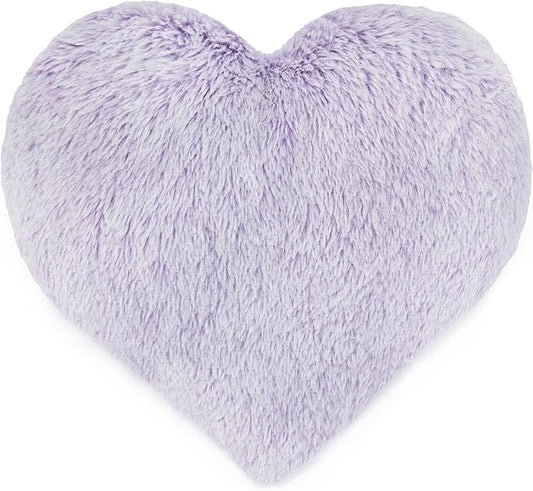 1i4 Group Cozy Microwavable Plush Toys - Heated Stuffed Heart Shape - Heatable Coolable Bedtime Comfort Plushie - Lavender Scent