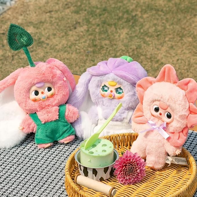 CALEMBOU Plush Doll Blind Box, Cute Spring Stuffed Animal Vinyl Plush Toys, Kawaii 1 of 6 Possible Mystery Collectible Toys Cute Soft Animals Charm Birthday Gifts (Where's The Spring)