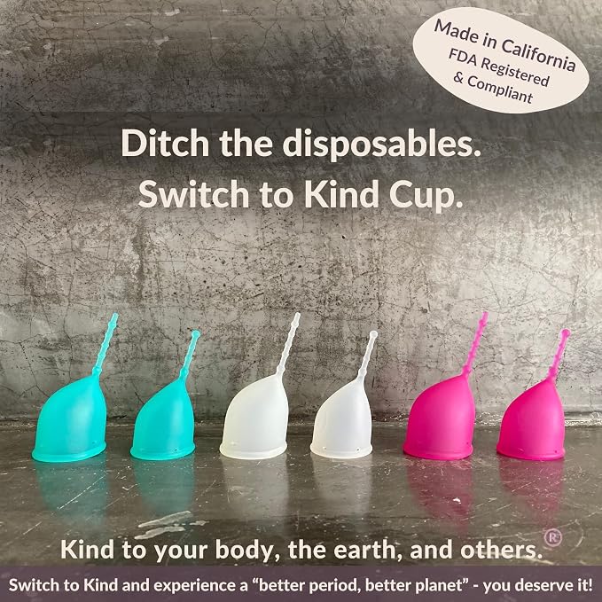 Anatomical Curved Menstrual Cup | Soft Medical Silicone | Easy to Reach/Use