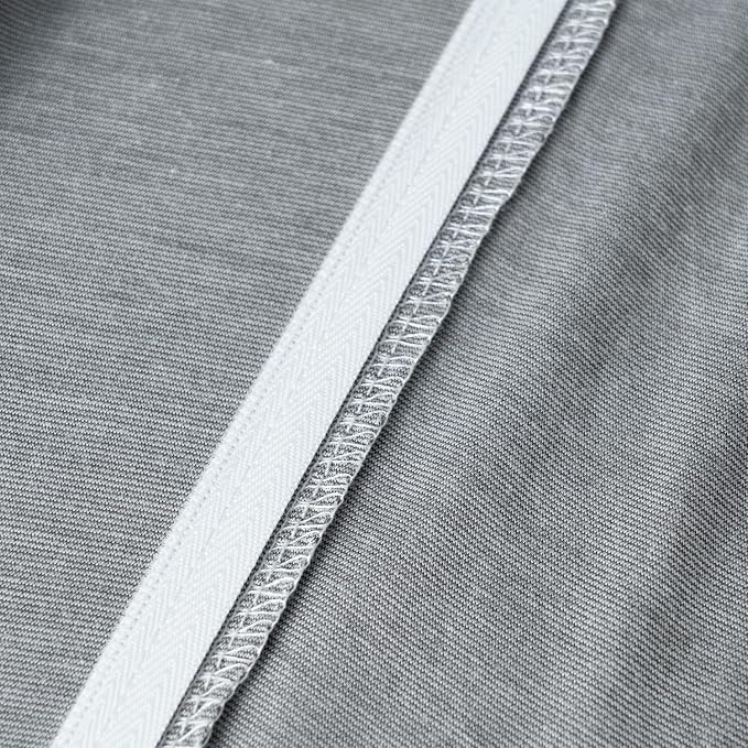 Meiz Pregnancy Pillow Cooling Cover, U Shaped Pregnancy Pillows Cover, Cooling Silky Jersey Cover, Grey
