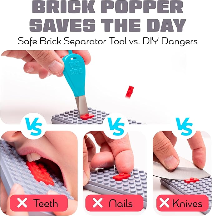 World's Fastest Separator Tool - Efficient Remover for Kids and Adults - Perfect for Ages 6 and Up - Essential Tool (Light Blue)