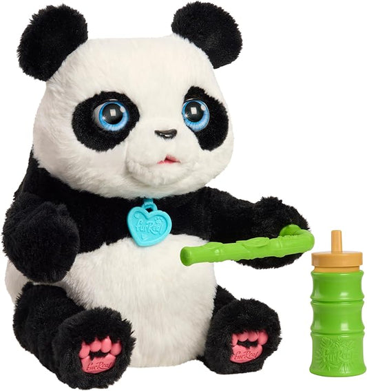 Just Play furReal Coco The Tumbling Panda, 10.5 Inch Interactive Panda Toy, for Boys and Girls, Ages 4 and Up