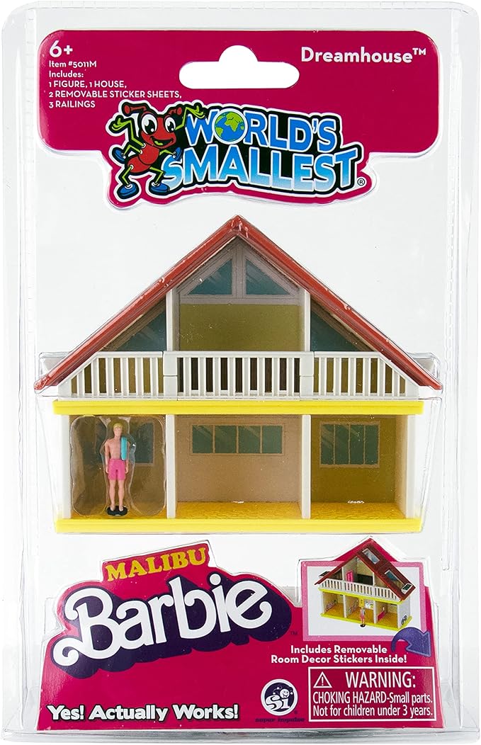 Worlds Smallest Barbie Malibu Dreamhouse