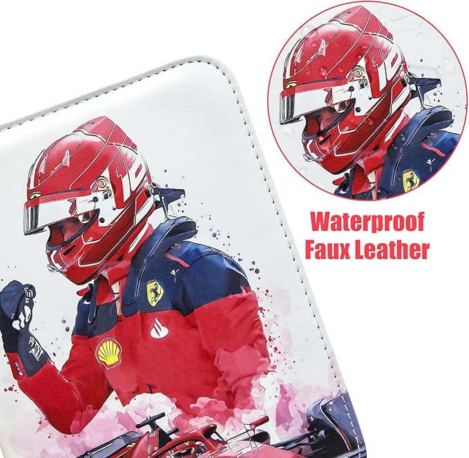 400 Pockets Race Card Binder for Trading Cards,Portable Waterproof Storage Bag with Removable Sleeves for Sports Cards Collectors