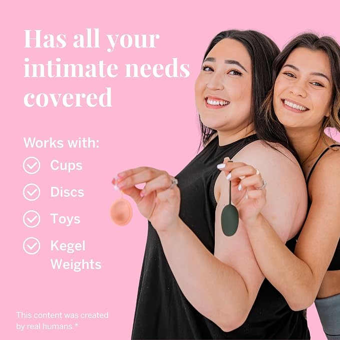 Pixie Cup Insertion Gel – Water-Based Glide for Menstrual Cups & Discs – Gentle, Fragrance-Free, Plant-Based, Silicone & Latex Compatible – TSA Approved 75 mL Tube