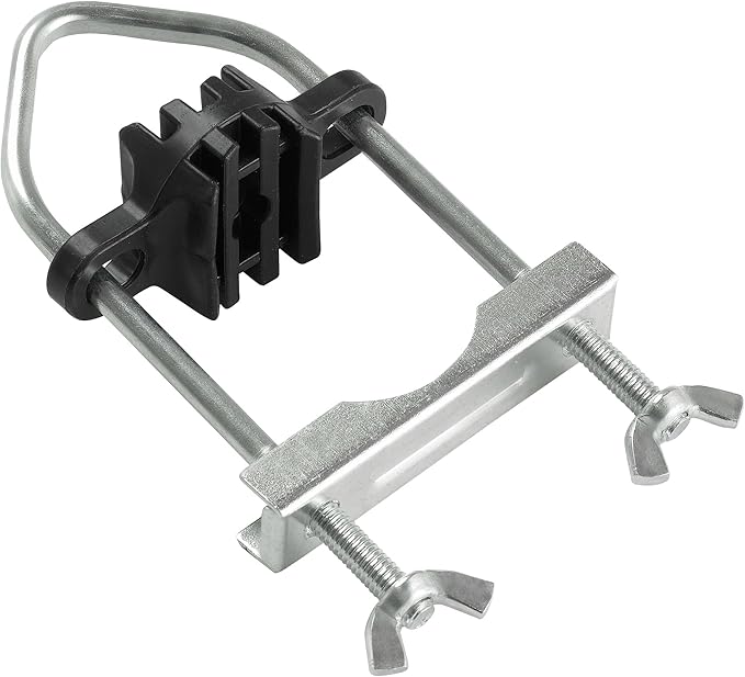 Upper Bounce Trampoline Enclosure Pole Connectors, Replacement Hardware Parts and Accessories, U-Shaped Safety Clamps, Fits up to 1.5" Diameter and 1.75” Legs, Set of 16
