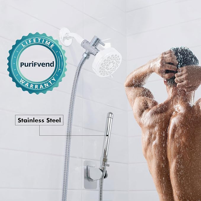 Shower Enema kit for Colon Cleansing-Stainless Steel Enema Shower Attachment-Shower Douche kit Colon Cleansing Anal Shower-Colonic Irrigation Home Kit-9 Pieces Set with 100 Inches Hose for Men & Women