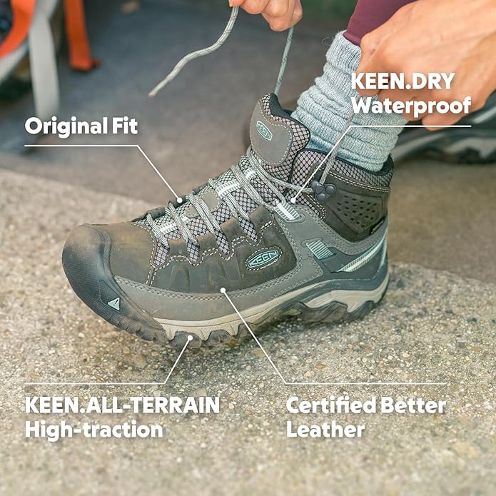 KEEN Women's Targhee III Mid Height Waterproof Hiking Boot