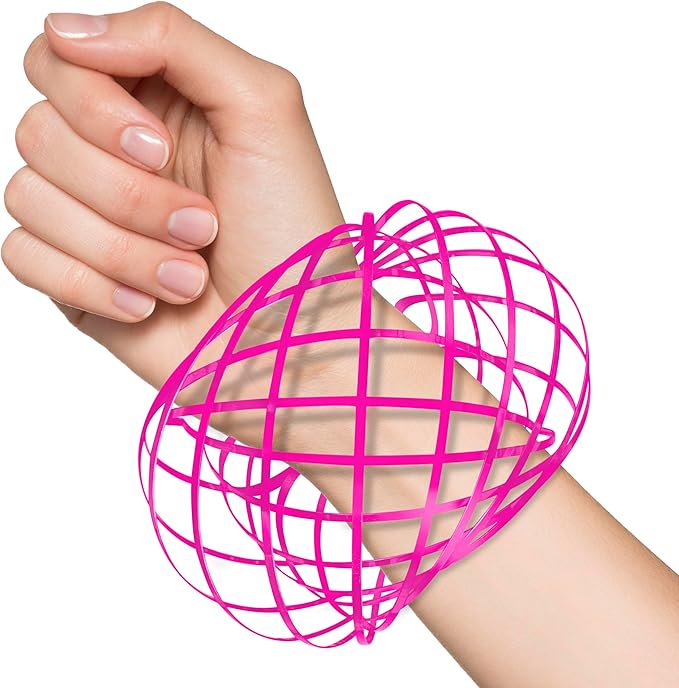 Digital Energy Kinetic Educational Spring Toy - Multi Sensory Interactive 3D Shaped Flow Ring ()