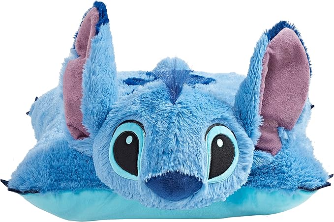 Pillow Pets Jumbo Stitch, Disney Stuffed Animal, Plush Toy
