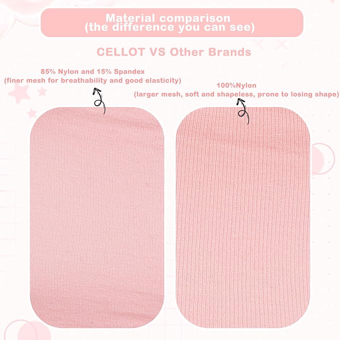 CÉLLOT Super Stretchy Soft Knot Headbands with Hair Bows Head Wrap Hair Accessories For Newborn Baby Girls Infant Toddlers Kids